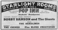 The Giants Starlight Rooms advert
